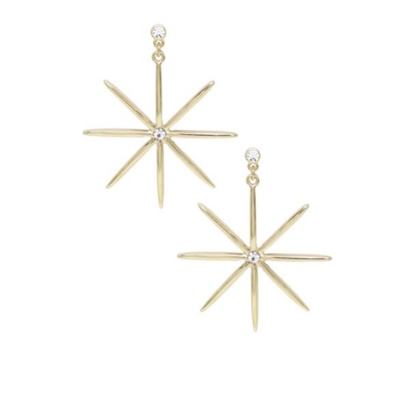 Ettika Starburst Earrings NWT - Picture 3 of 5
